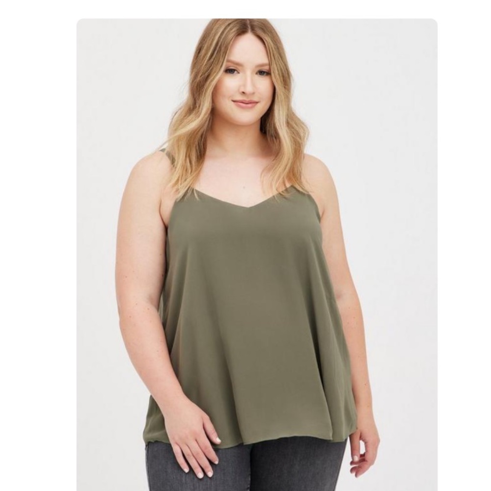 Torrid Sophie Chiffon Swing Cami 2X